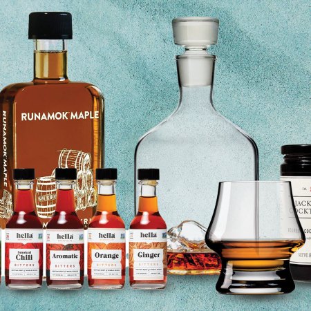 Various gifts for bourbon lovers