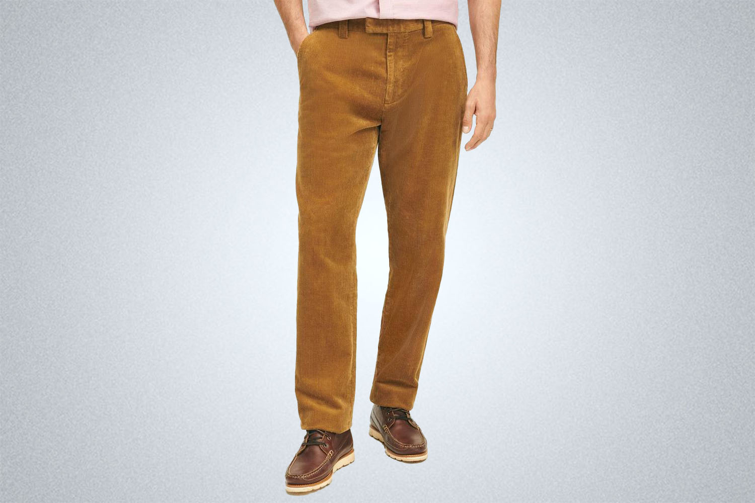 Brooks Brothers Regular Fit Cotton Wide Wale Corduroy Pants