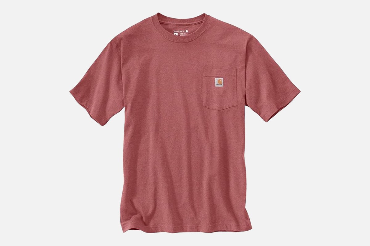 The Affordable Pick: Carhartt Loose Fit Heavyweight Short-Sleeve Pocket T-Shirt