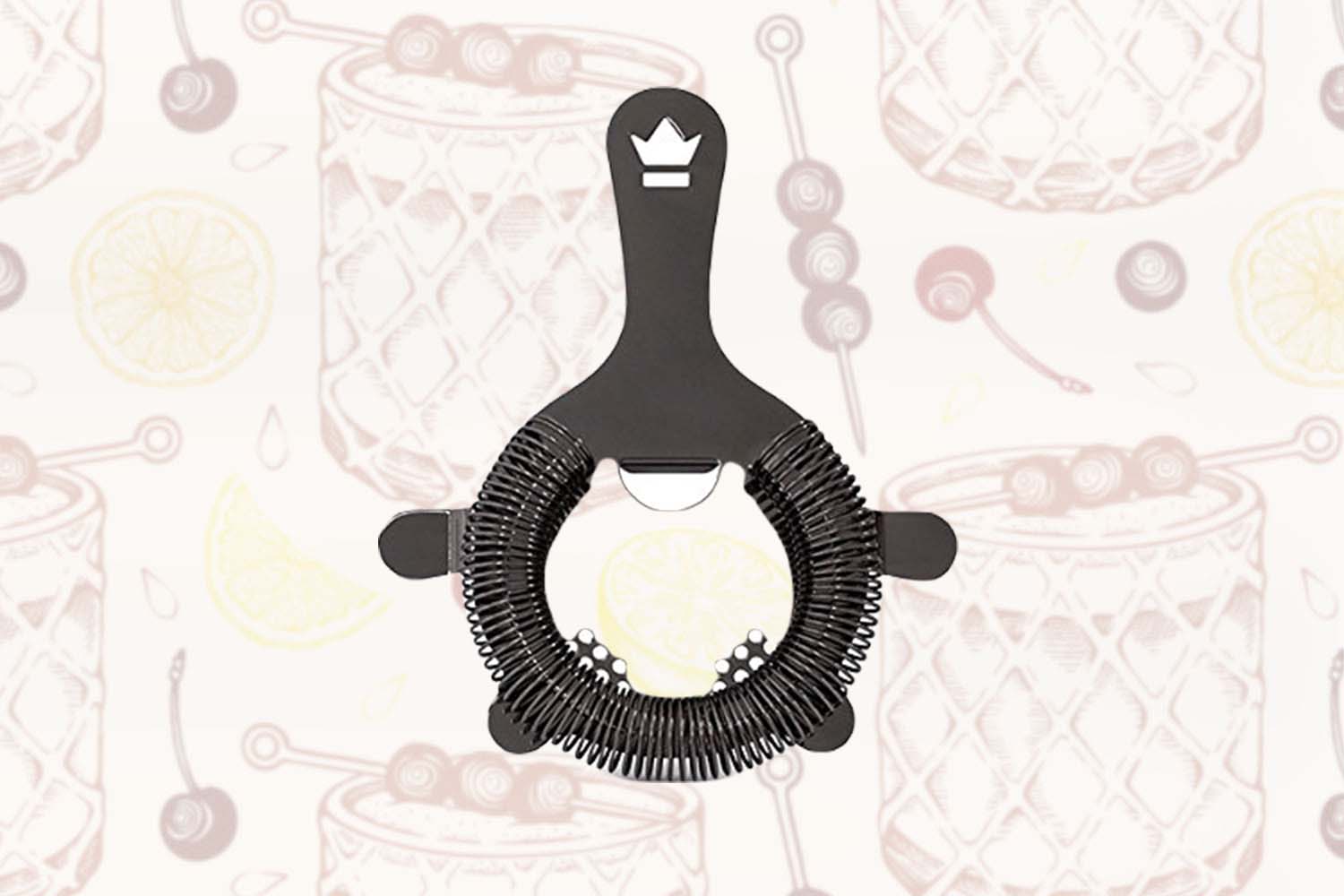 Cocktail Kingdom Buswell 4-Prong Hawthorne Strainer