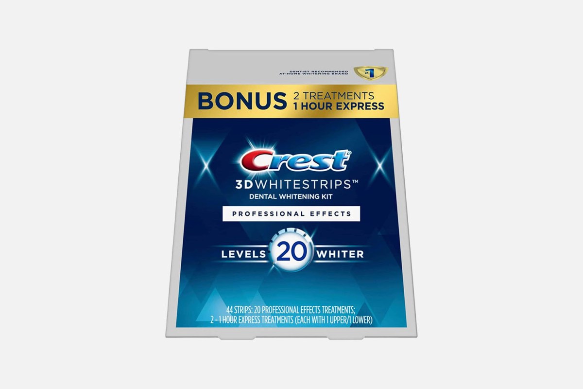 Crest 3D Whitestrips Teeth Whitening Kit (22 Count Pack)