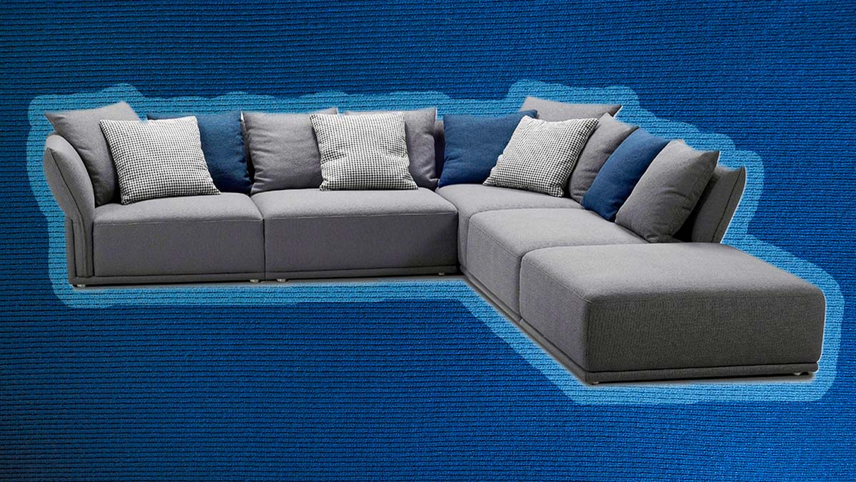Stratus Sofa: Modern Modular Sectional Set of 5