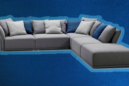 Stratus Sofa: Modern Modular Sectional Set of 5