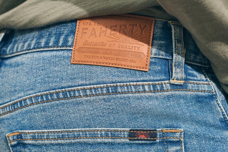 Faherty Put Ten Years Into Their New Organic Cotton Jeans - InsideHook