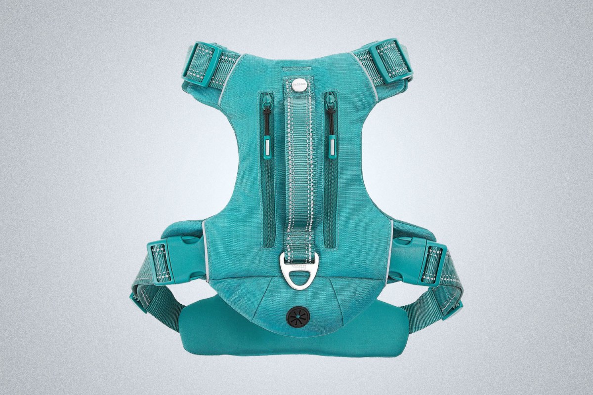 Frisco Outdoor Premium Ripstop Nylon Dog Harness with Pocket