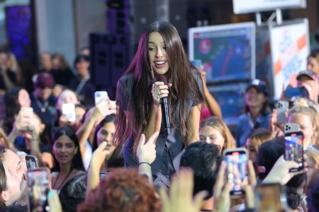 Olivia Rodrigo is seen performing at the Citi Concert Series for the 'Today' show on September 08, 2023 in New York City.