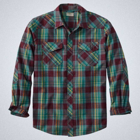 Take 21% Off This Classic L.L.Bean Flannel