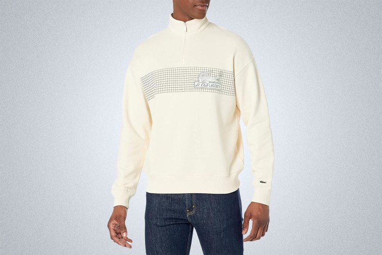 Lacoste Quarter-Zip Sweater