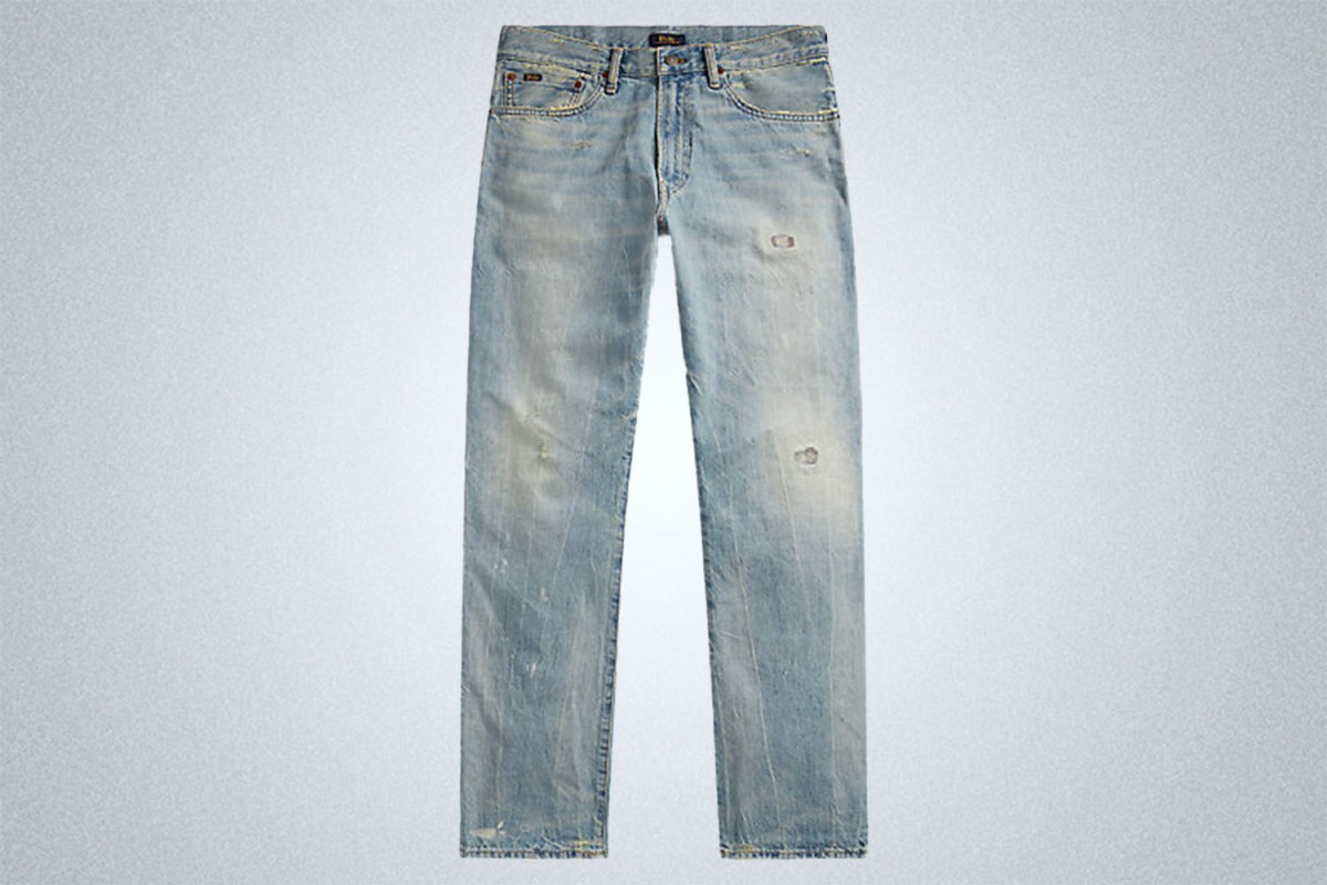 Polo Ralph Lauren Vintage Classic Fit Distressed Jean