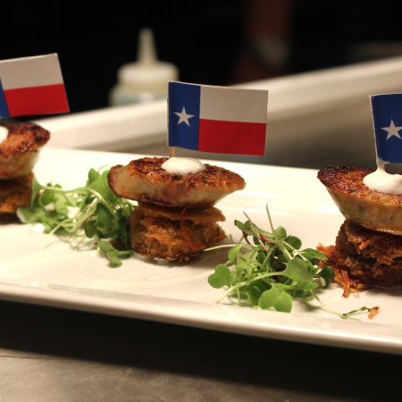 Plated rattlesnake with Texas flags