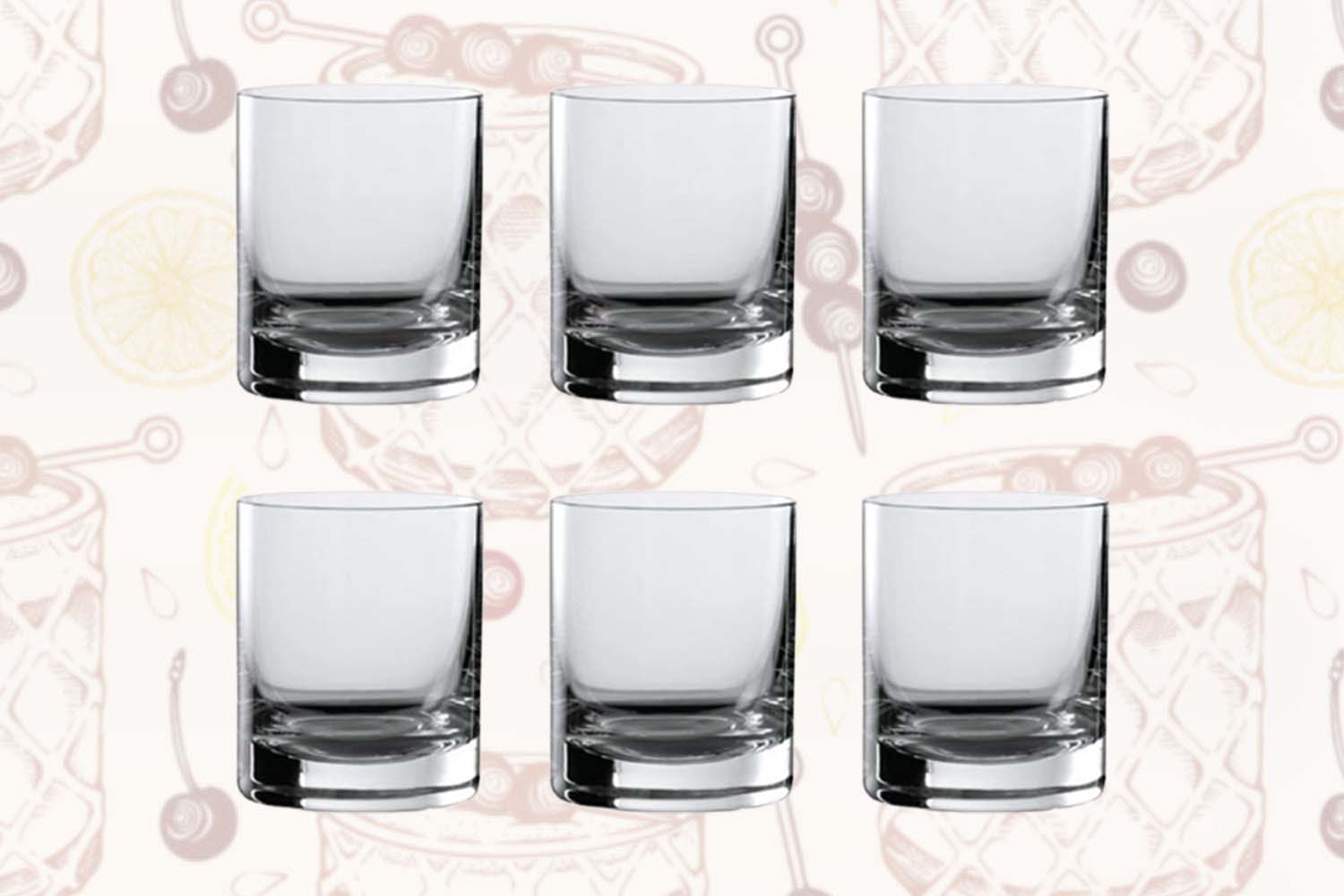 Stolzle New York Bar Double Old Fashioned Glasses