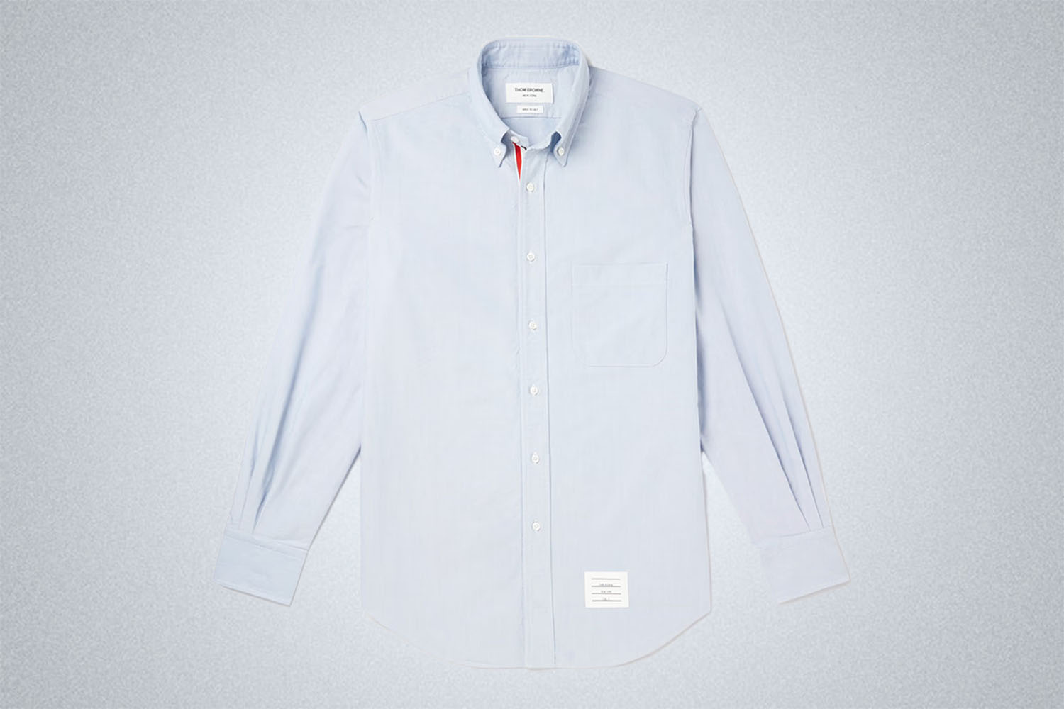 The Fashion Guy Flex: Thom Browne Slim-Fit Button-Down Cotton Oxford Shirt