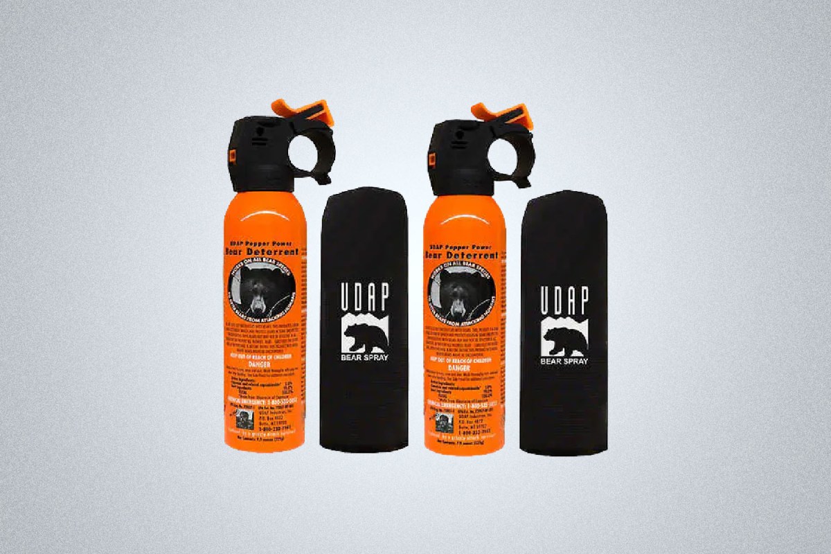Udap Bear Spray with Holster, 2-pack