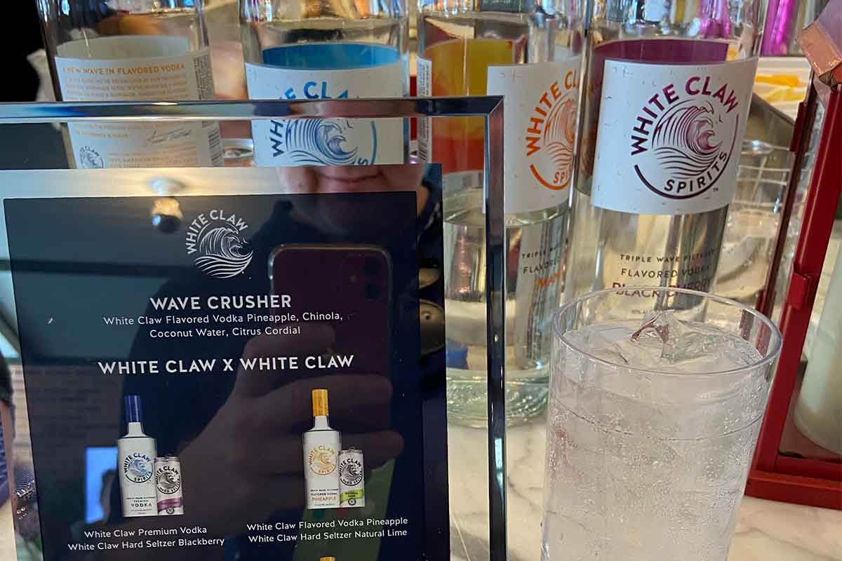 White Claw mixed drinks at the 2023 Tales of the Cocktail