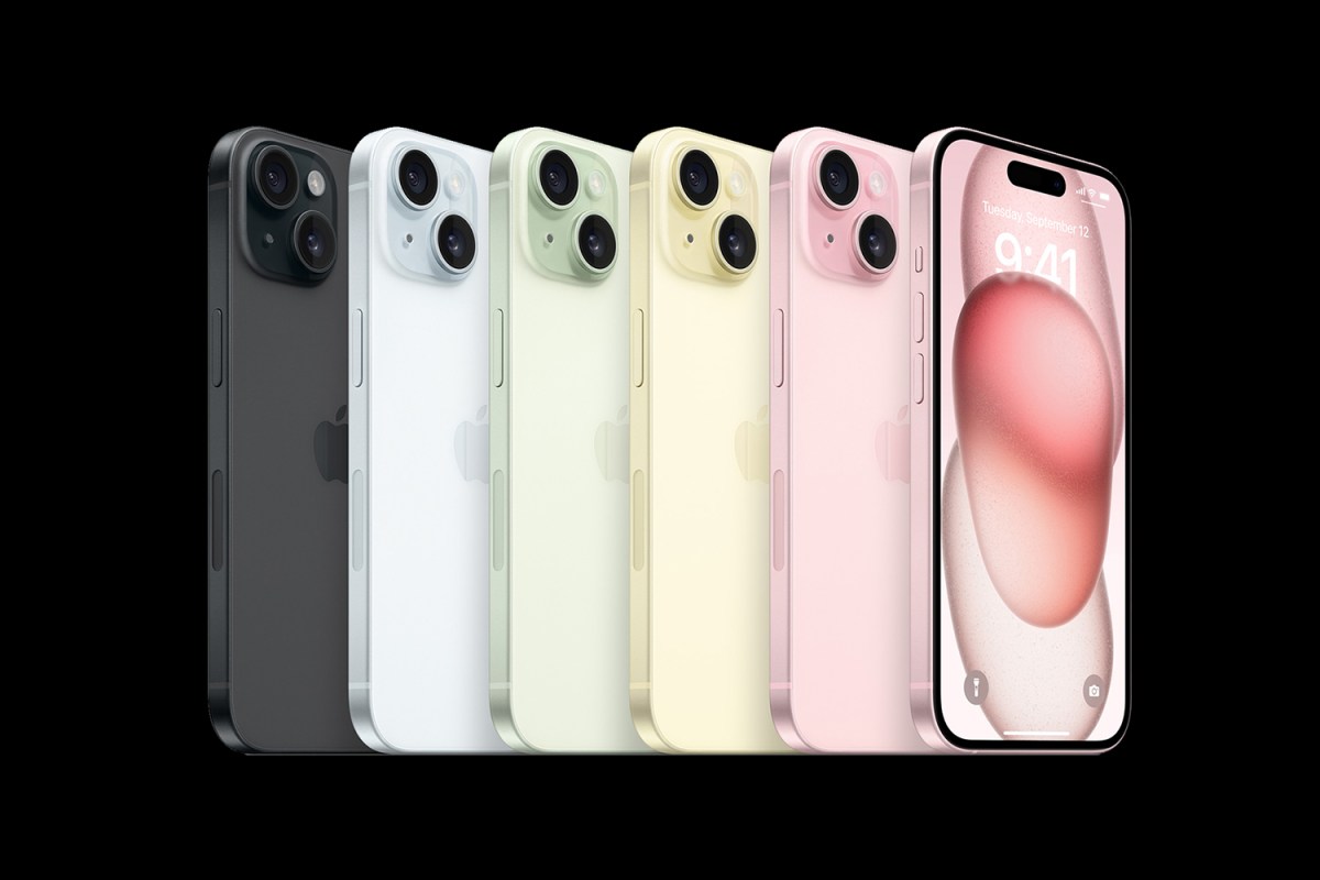 The new iPhone 15 lineup, unveiled at the Apple Wanderlust event in September 2023