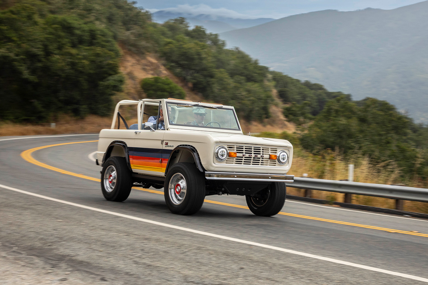 Test driving the Luxe GT Big Sur Love Edition from Gateway Bronco in California