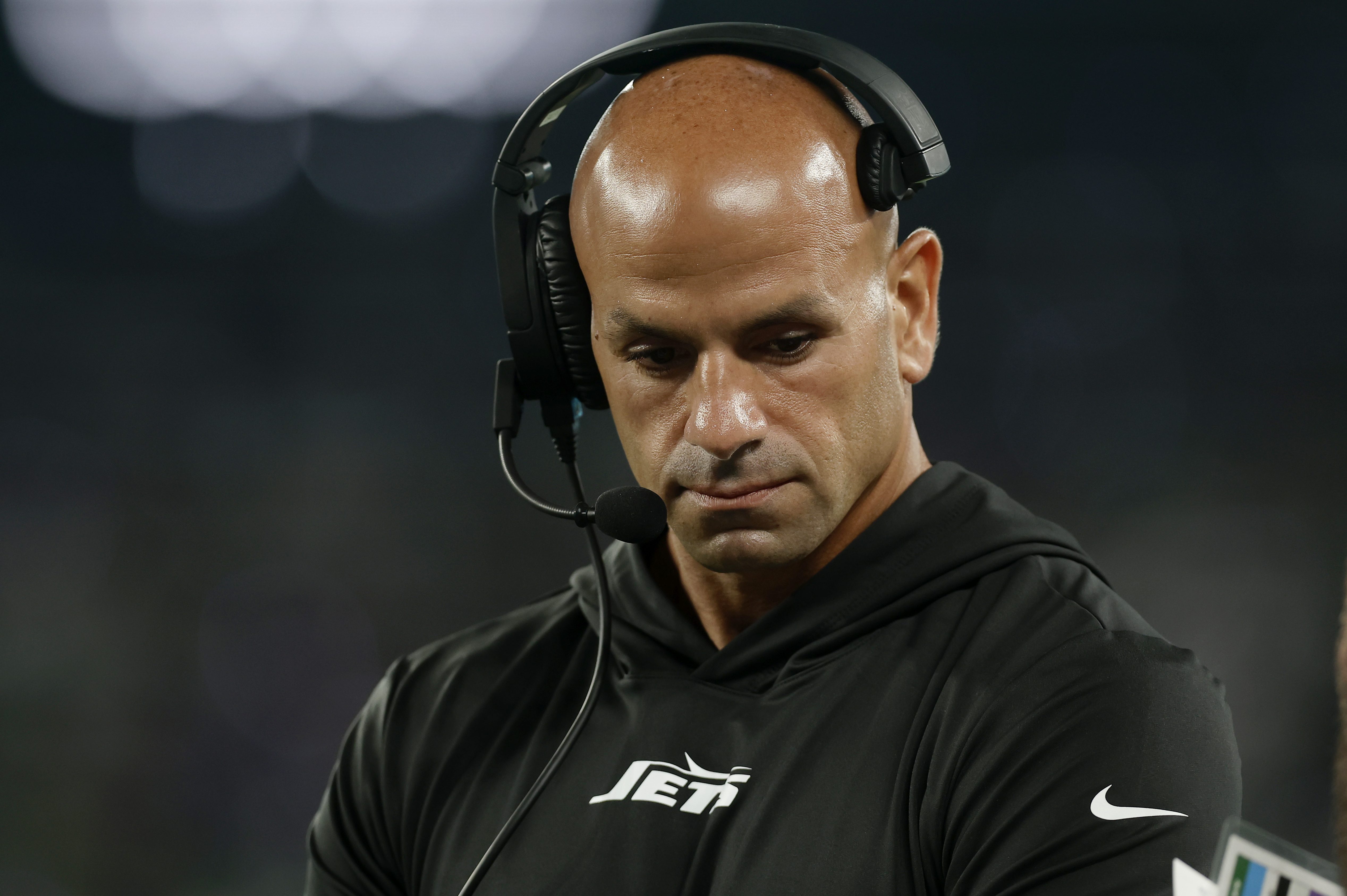 Head coach Robert Saleh of the New York Jets.
