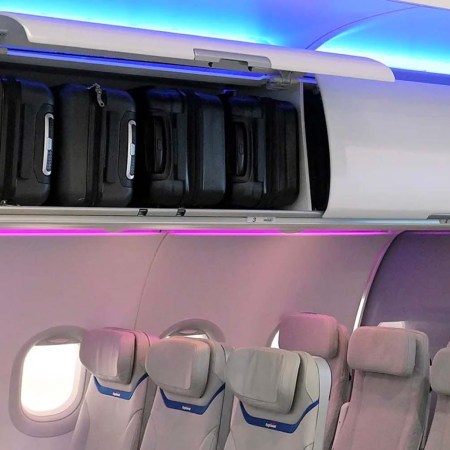 Airbus L Bins in an aircraft, which would allow more overhead luggage storage