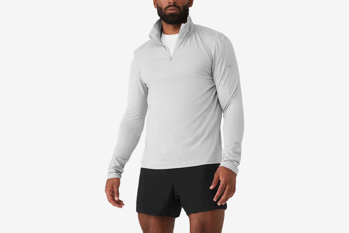 Alo Yoga Conquer 1/4 Zip Reform Long Sleeve