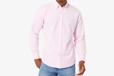 Amazon Essentials Men’s Regular-Fit Long-Sleeve Oxford Shirt