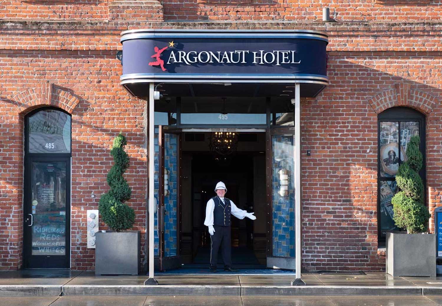Exterior of Argonaut Hotel