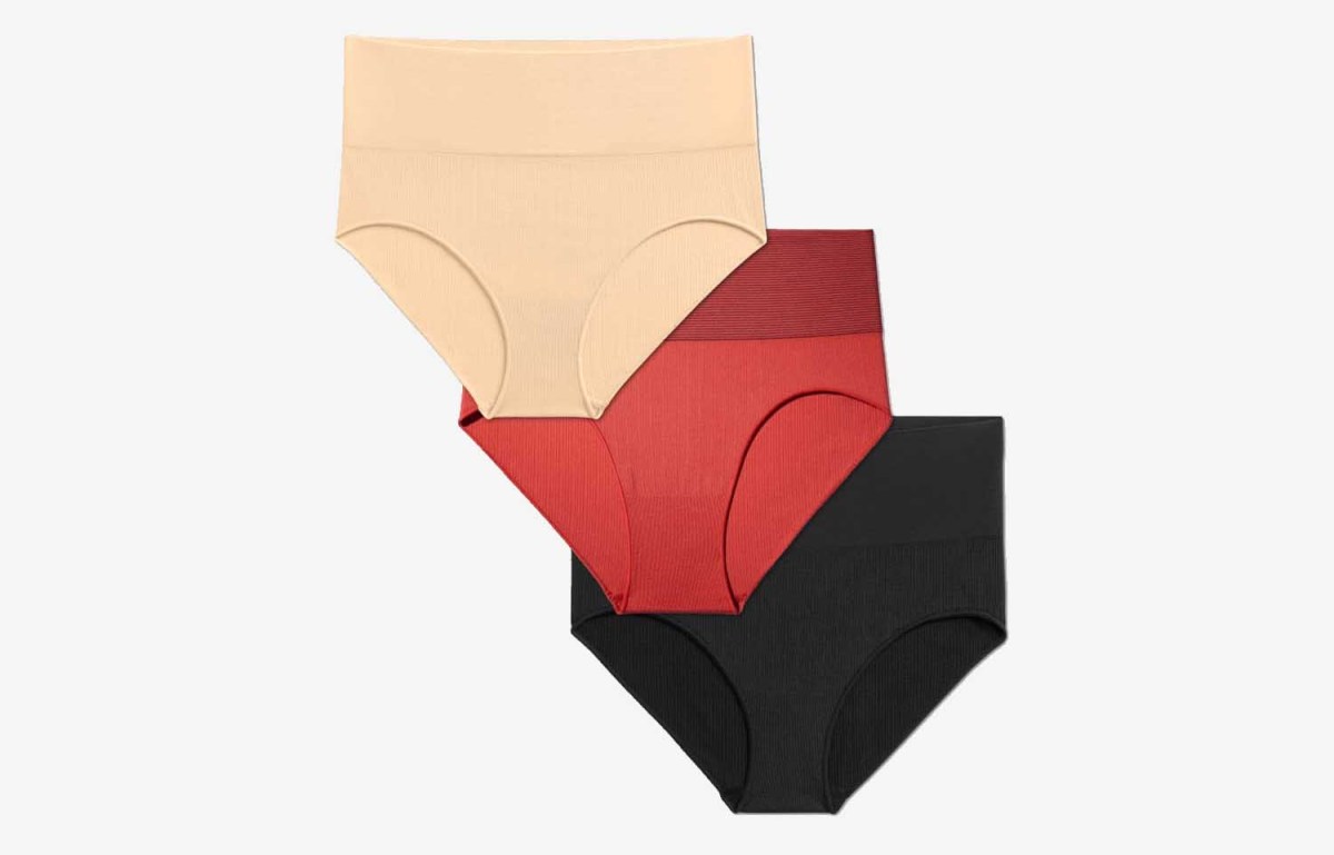 Bombas Women’s Ribbed Seamless High End Hipster 3-Pack