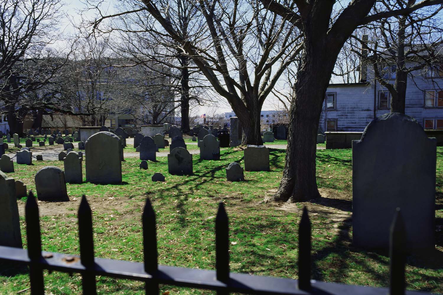 The Charter Street Cemetery