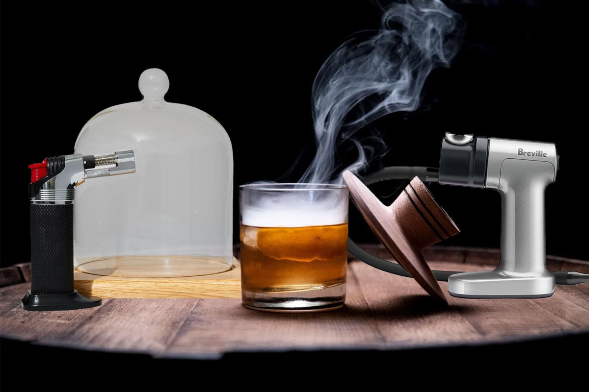 A few examples of cocktail smoking kits
