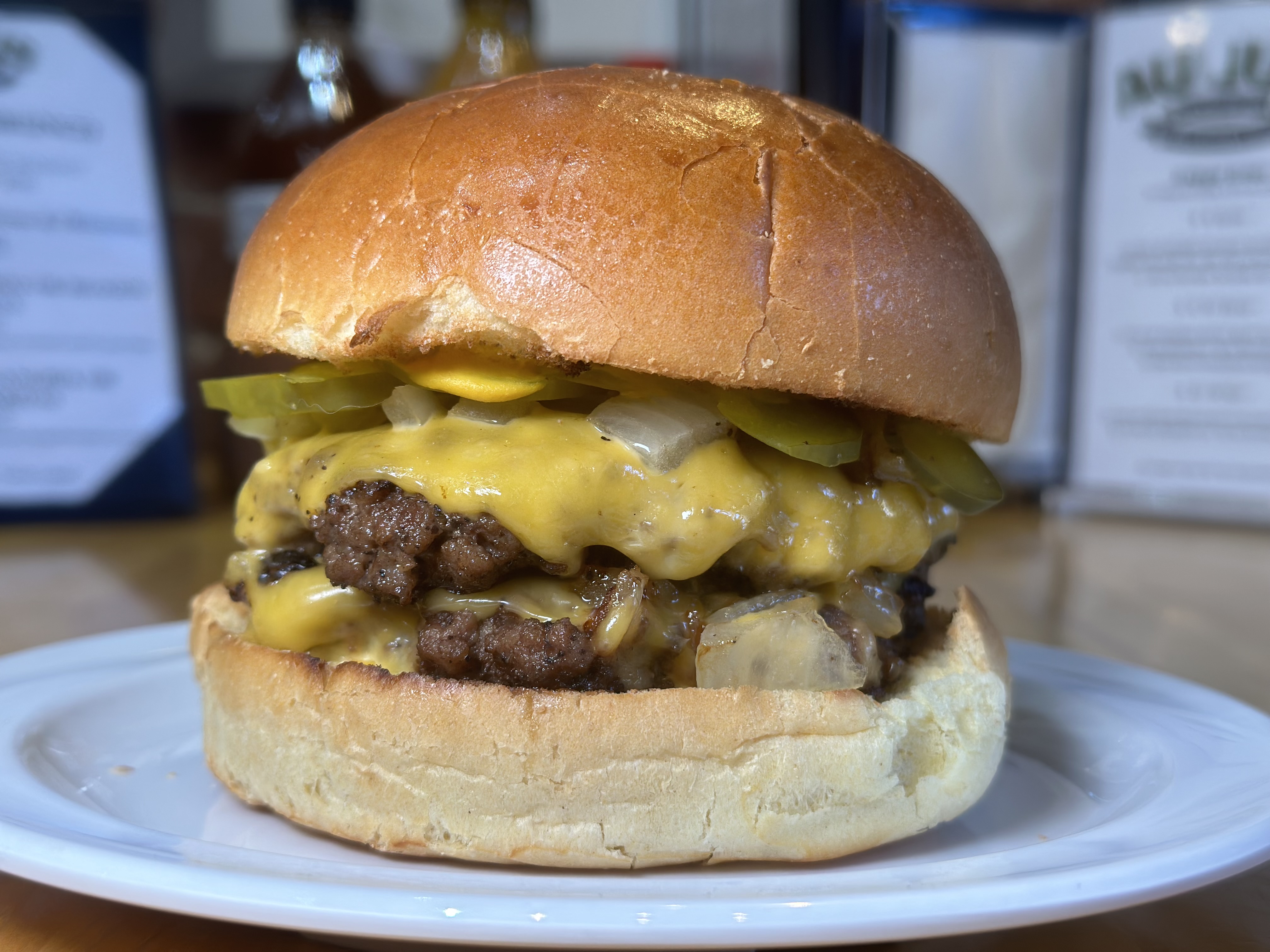 Au Jus Fried Onion Burger-image