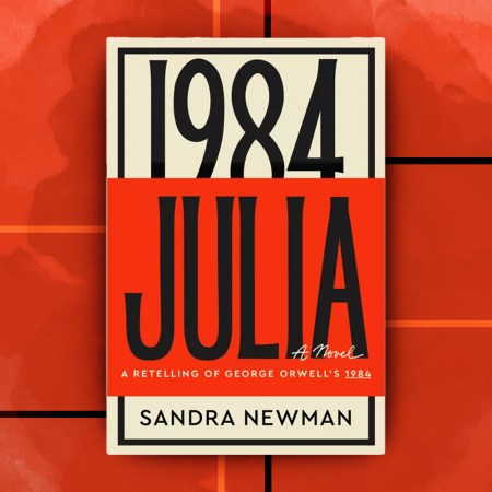 Book cover for "Julia," an official retelling of George Orwell's "1984"