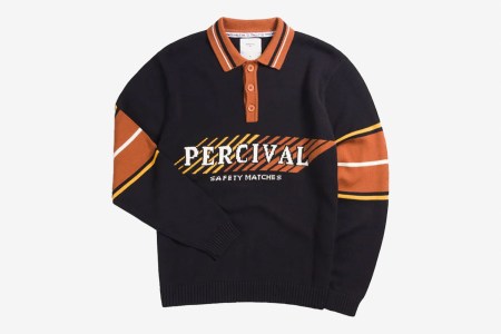 Percival Trackside Knit Polo