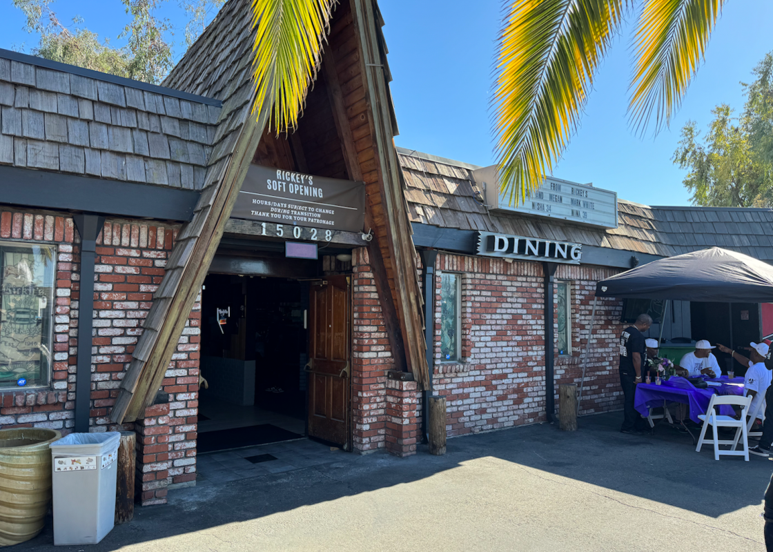 Exterior of Rickey's Sports Lounge