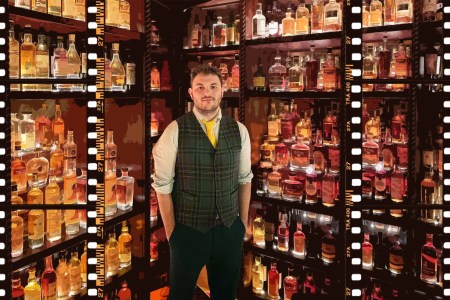 Angus Upton at Bertie's in Scotland