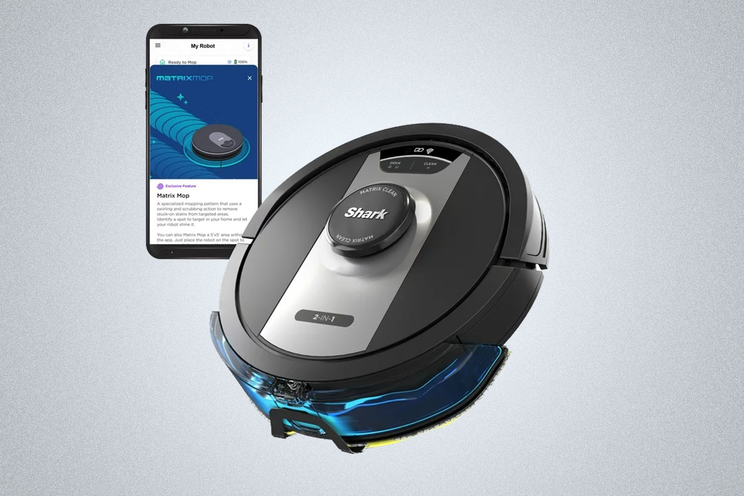 Shark Matrix™ 2-in-1 Robot Vacuum and Mop