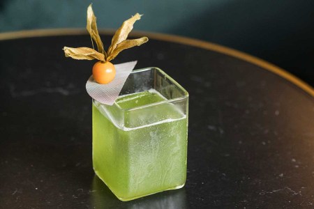 Frida Kahlo drink at Sips, winner of 2023 World's Best Bars