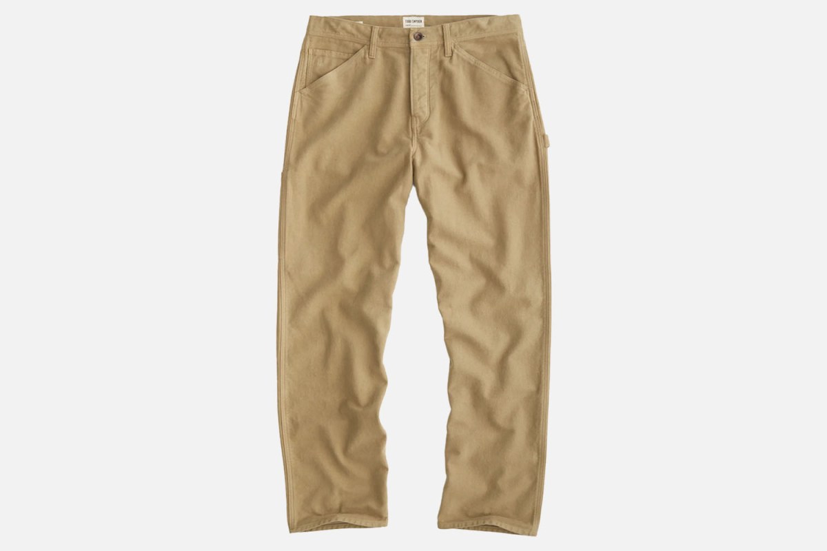 Todd Snyder Relaxed Moleskin Carpenter Pant