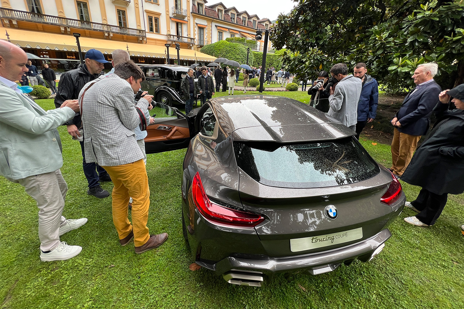 BMW Concept Touring Coupe reveal at the 2023 Concorso d'Eleganza Villa d'Este