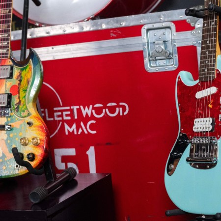 Guitars from Eric Clapton and Kurt Cobain