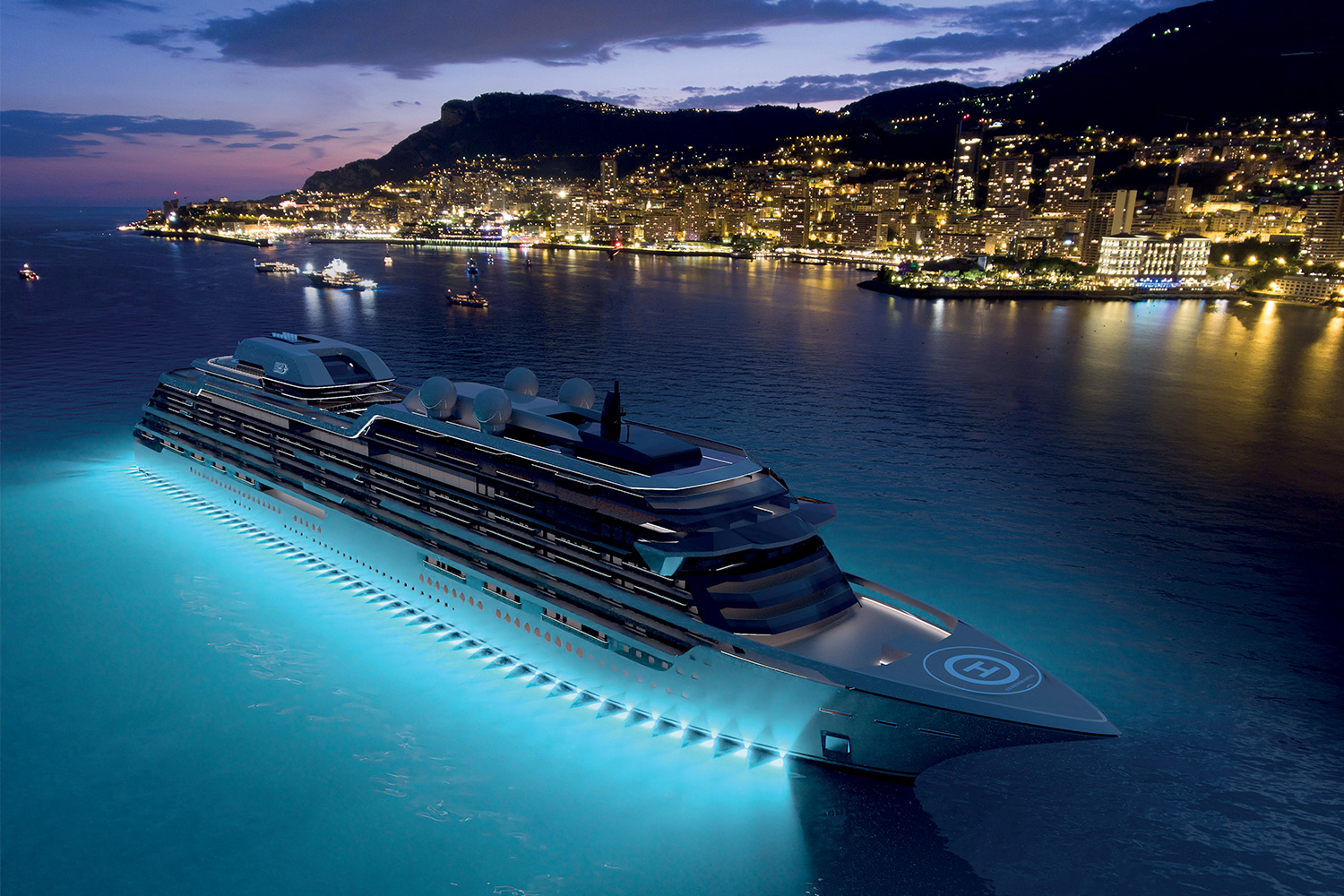 The Njord, a residential ship, from Ocean Residences