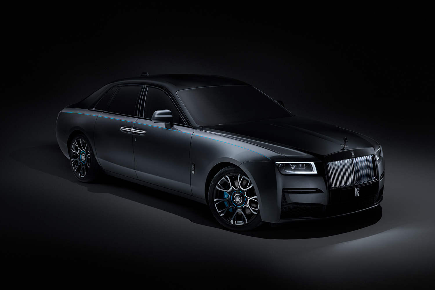 A Rolls-Royce Black Badge Ghost
