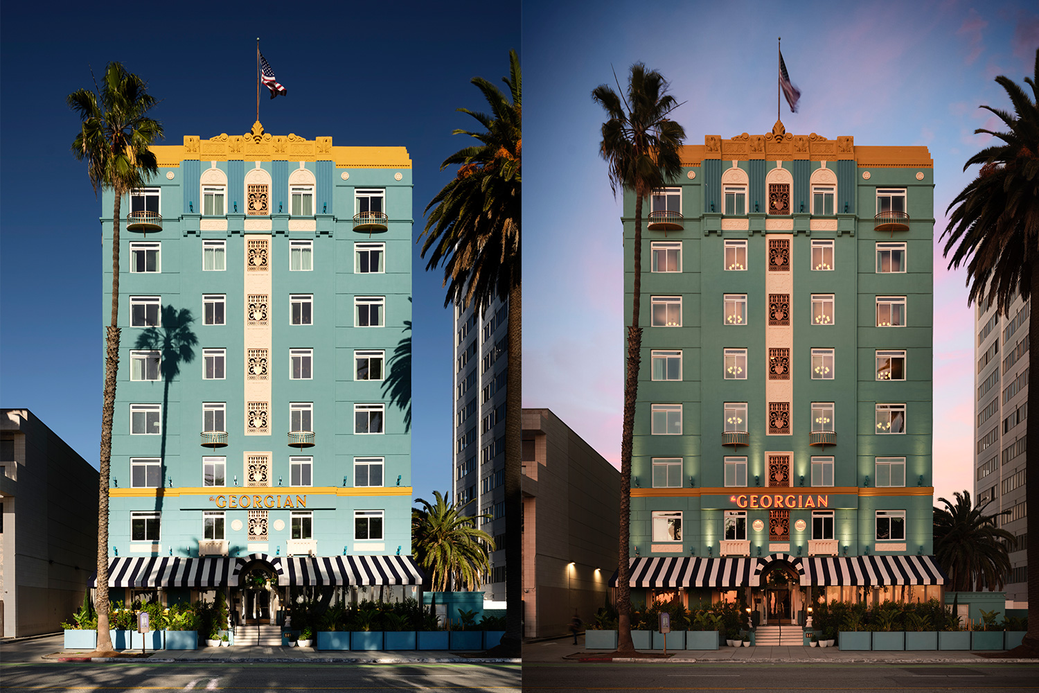 The Georgian hotel in Santa Monica, California