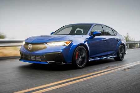 The 2024 Acura Integra Type S. We recently tested and reviewed the high-performance hatchback.