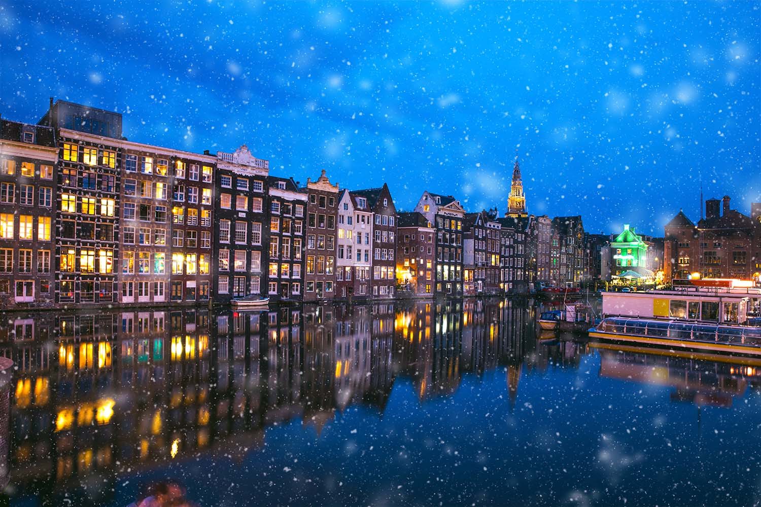 Scenes from Amsterdam in the off-season