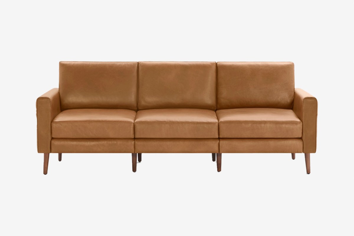 Burrow Nomad Leather Sofa
