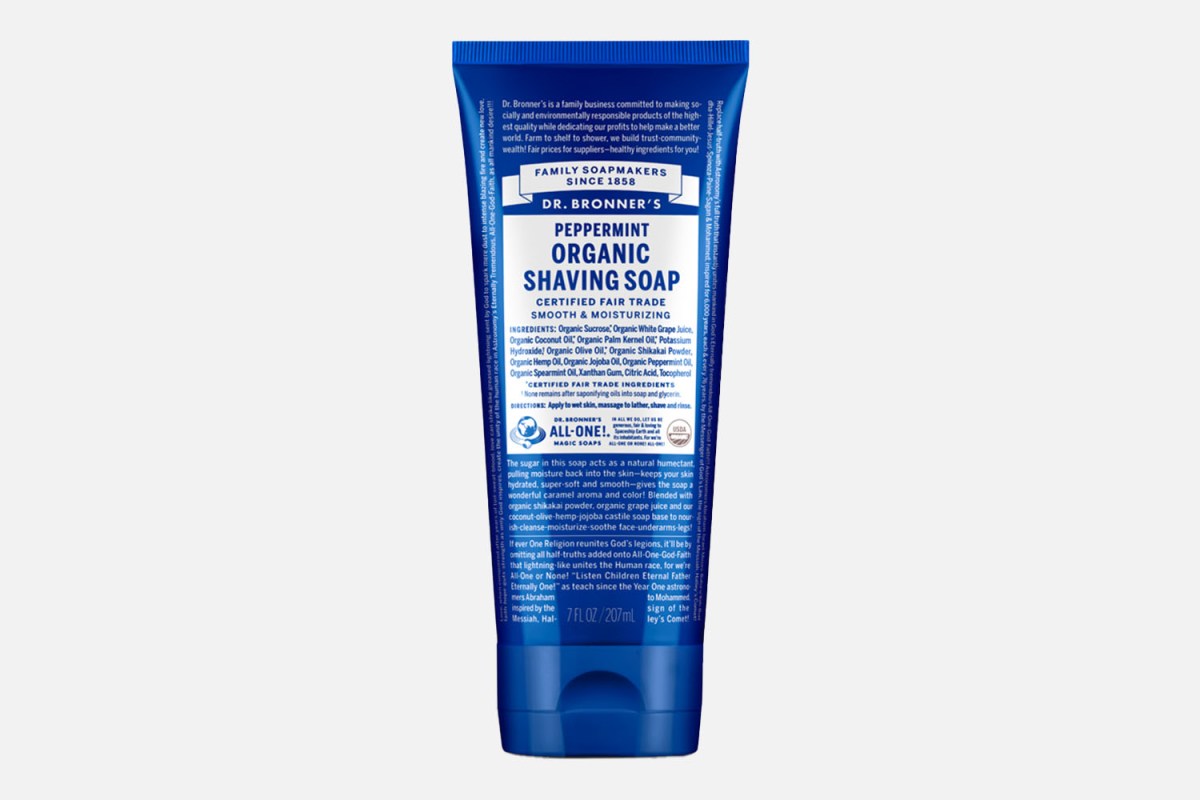 Dr. Bronner’s Organic Shaving Soap
