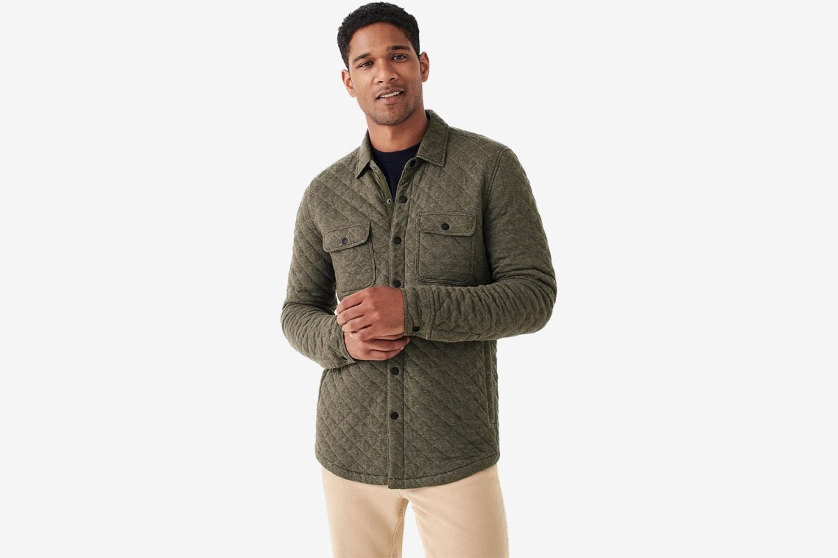 Faherty Epic Quilted Fleece CPO
