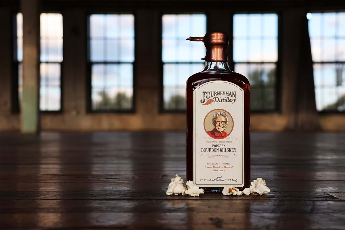 Journeyman Popcorn Bourbon Whiskey