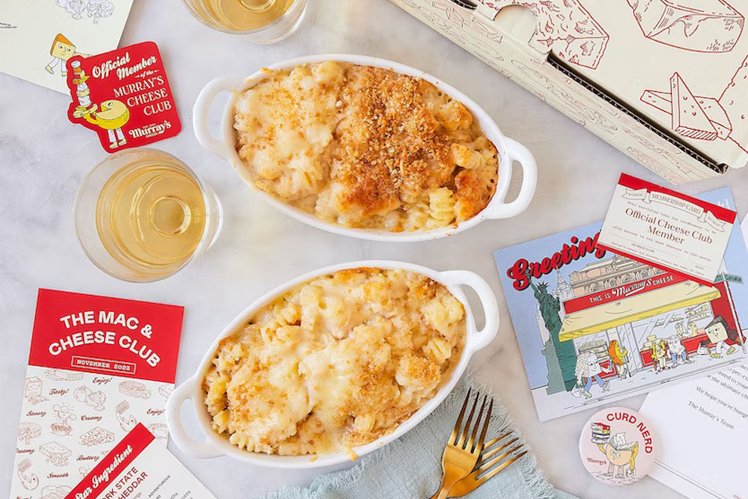 For the takeout king or queen: Mac and Cheese Club
