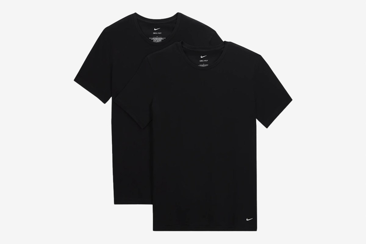 Nike Dri-FIT Essential Cotton Stretch Undershirts (2-Pack)