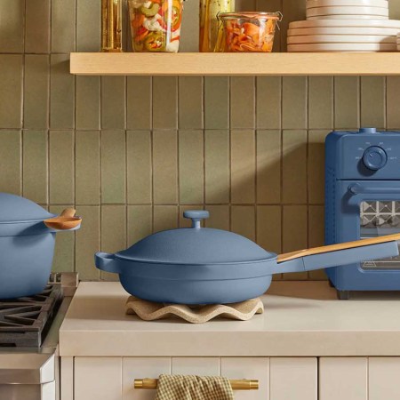 Our Place's cookware and appliances, now on sale.